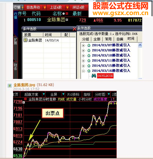 通达信用凤凰理念.大智慧用小樹理念.同一时间出来的票一模一样